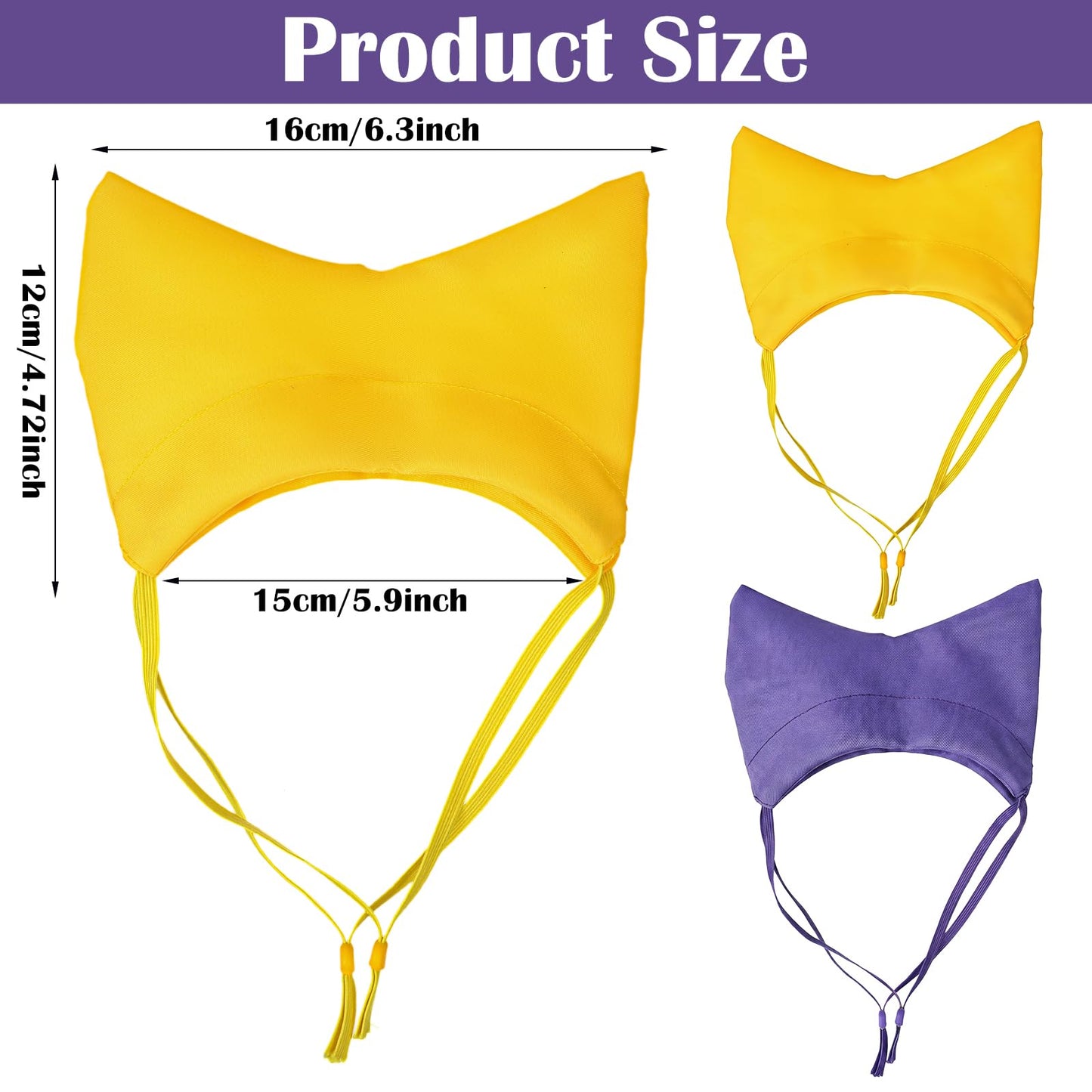 Adjustable Cat Ear Covers For Bath Protection Cats Ear Drops Dog Shower Caps Guard Waterproof And Adjustable For Protect Kittens Puppies From Ears Injuries During Bathing And Showering