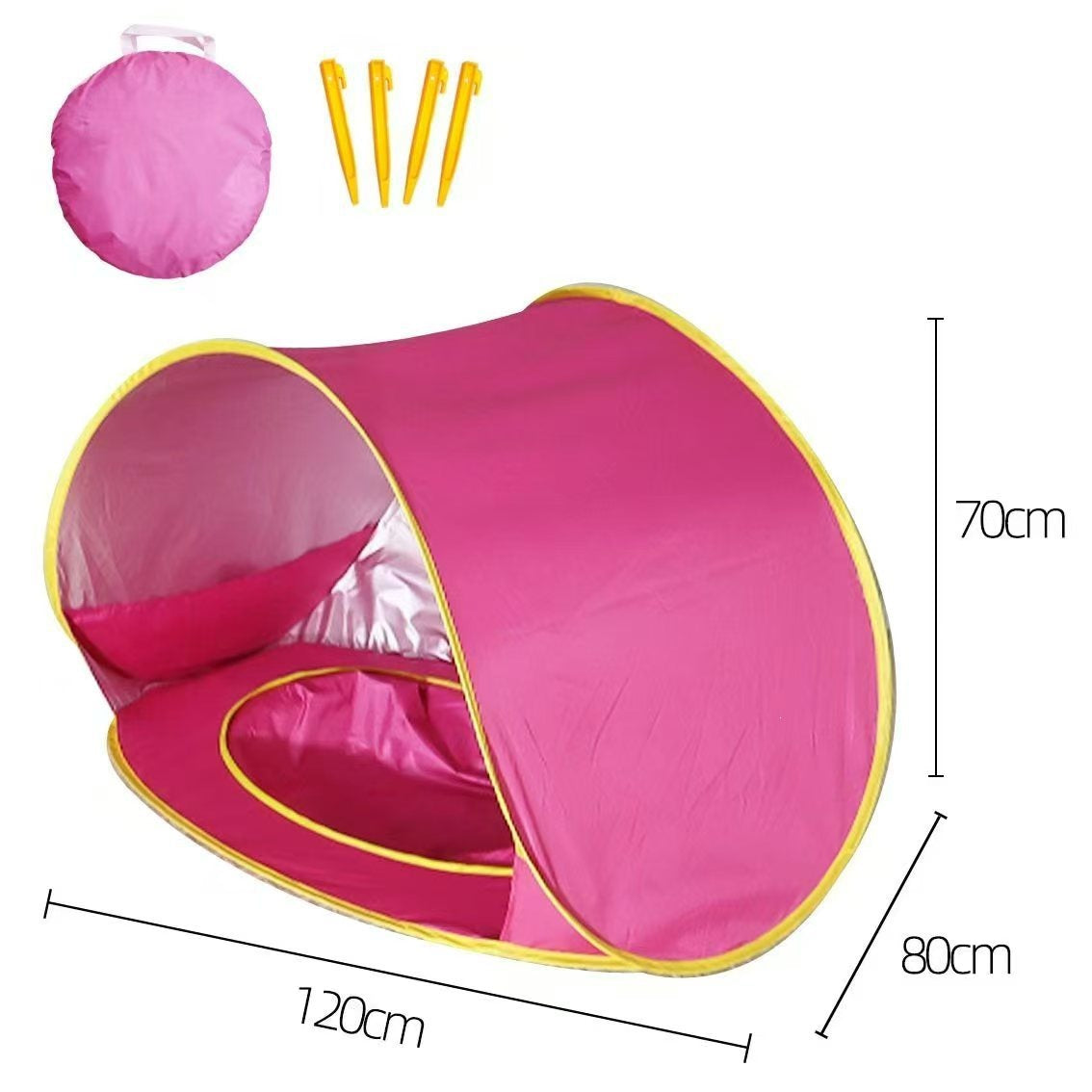 Childrens Indoor-outdoor Dual-use Folding Play Tent