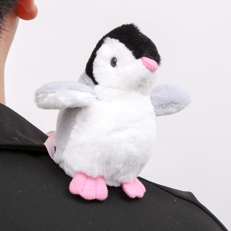 Standing Shoulder Doll Plush Toys Magnetic Suction Soothing Animal Ragdoll
