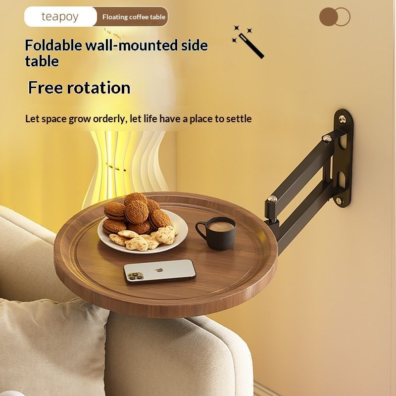 Small Foldable Rotating Storage Rack For The Bedroom