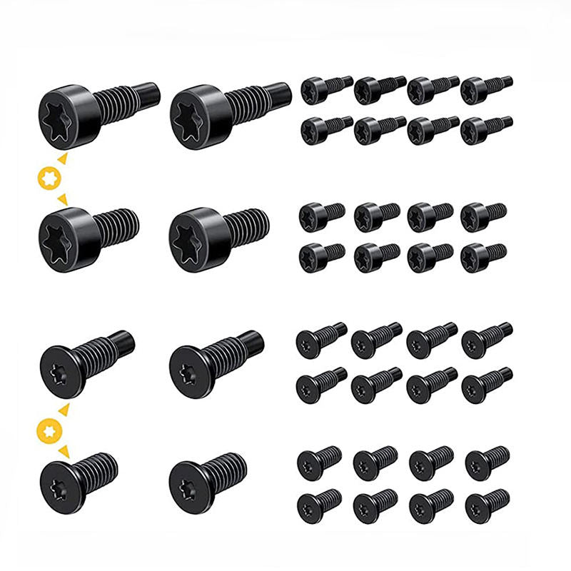 Applicable Smart Doorbell 1640 T6T15 Anti-theft Hardware Screws Plum Blossom Metal Accessories With Holes