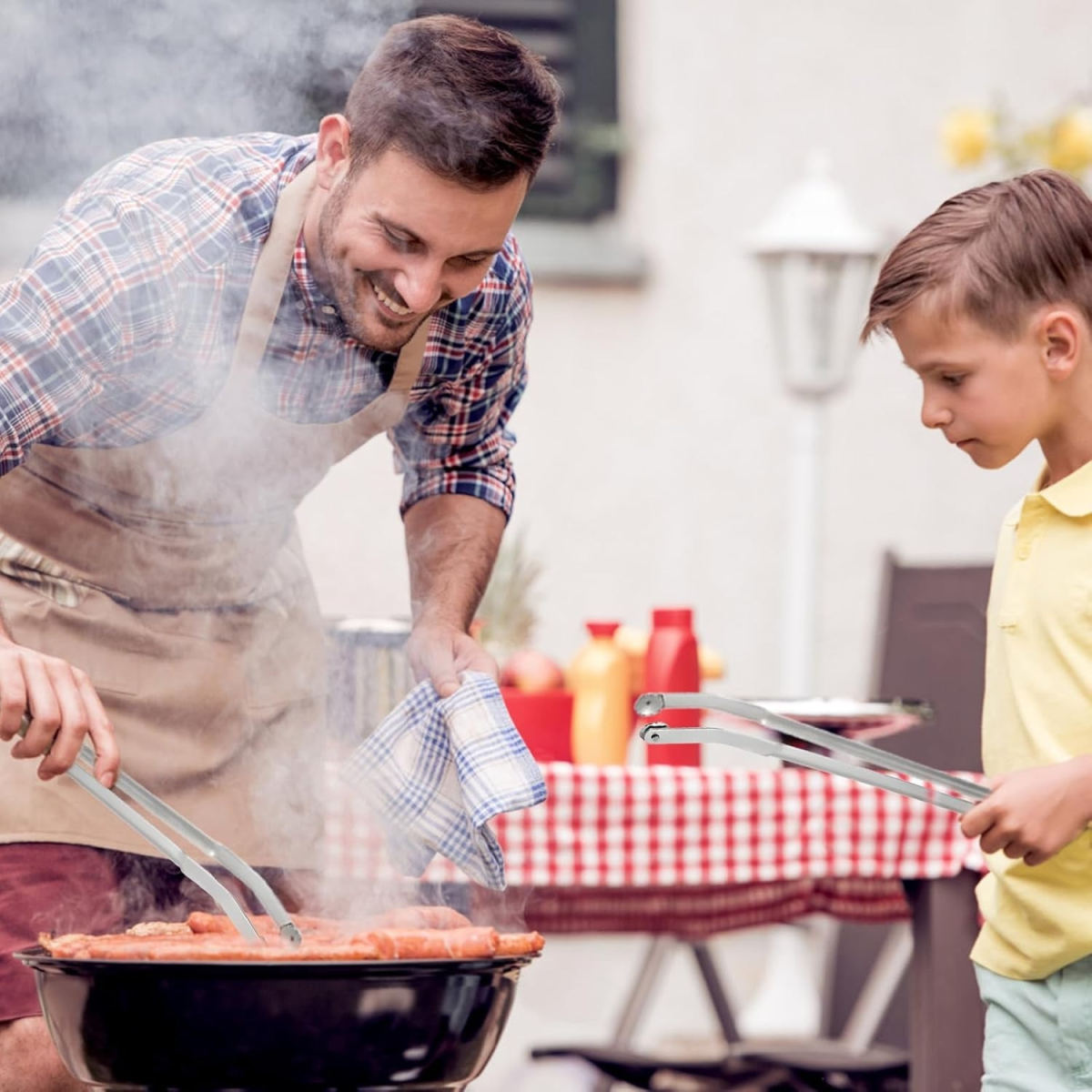 Barbecue Tongs - A Sturdy Tool For Outdoor Parties