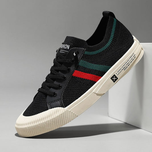 Spring Canvas Shoes Korean-style Casual For Men