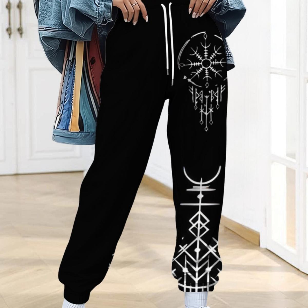 Womens Outdoor Fitness And Leisure Jogger Pants
