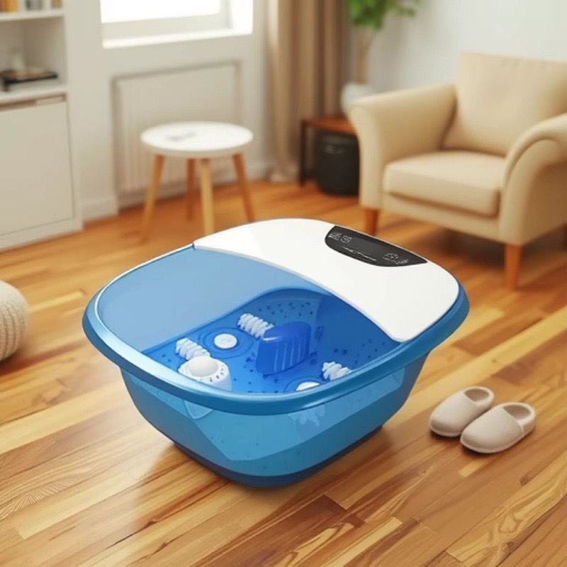 Thermostatic Smart Heating Foot Bath Tub With Massage