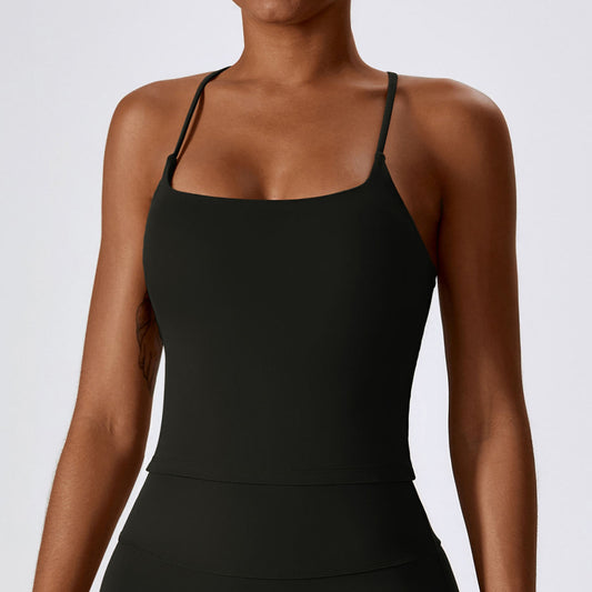 Beauty Back Yoga Vest Women's Top Sports