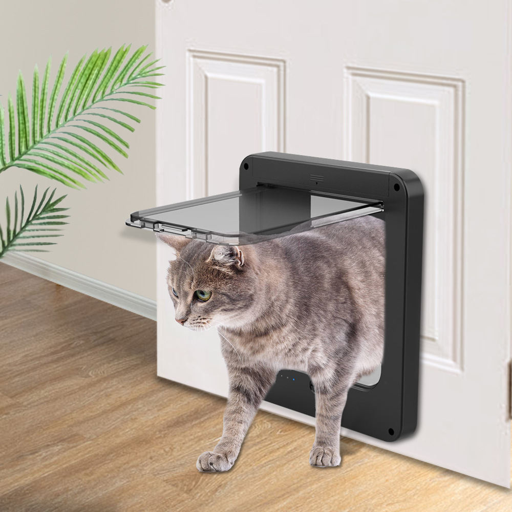 Pet Door, Cat And Dog Automatic Sensing Door, Can Control The Direction Of Entry And Exit