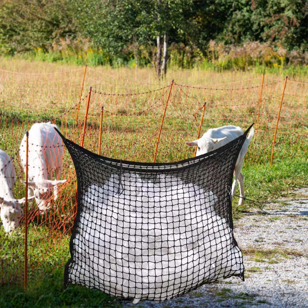 Weaving Grid Horse Hanging Feeding Bag