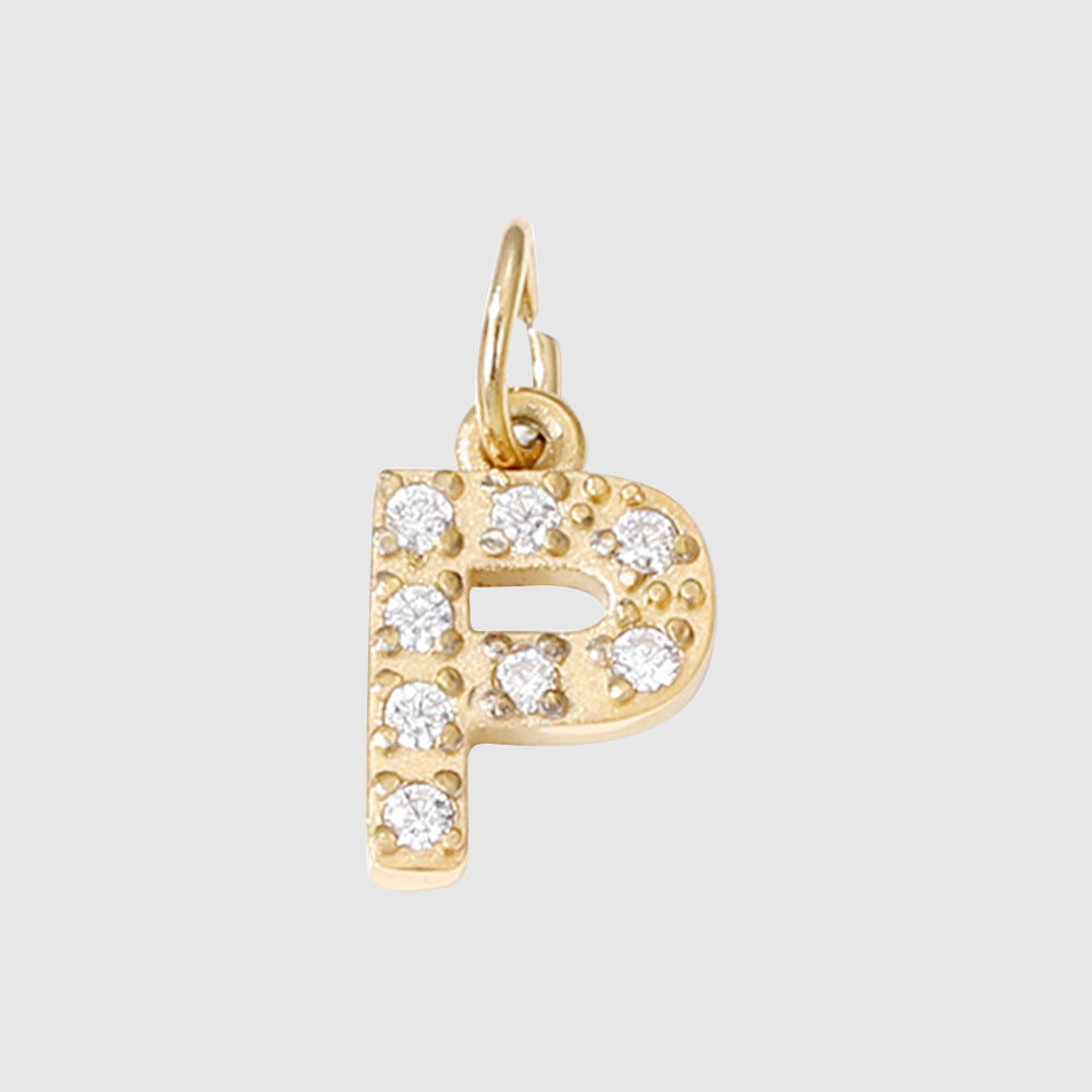 1 Piece 304 Stainless Steel Zircon Ion Plating 14K Gold Real Plated Letter Number Polished Stretch Adjustable Pendant DIY Jewelry Accessories