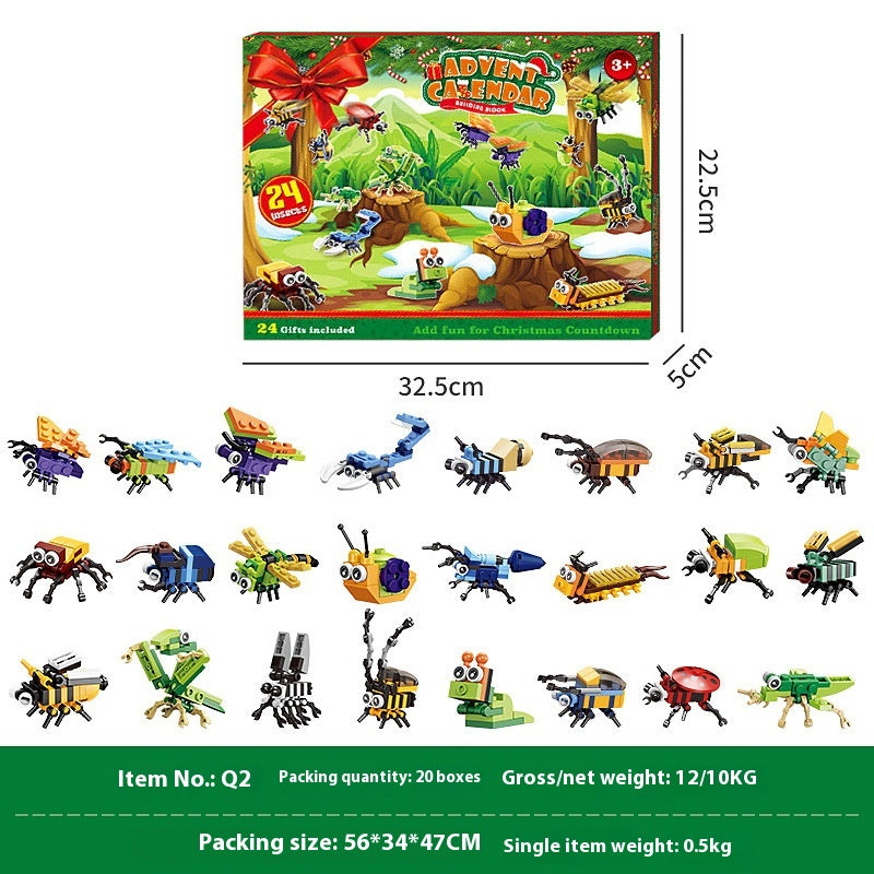 Christmas Tree Building Blocks Christmas Blind Box Christmas Gifts