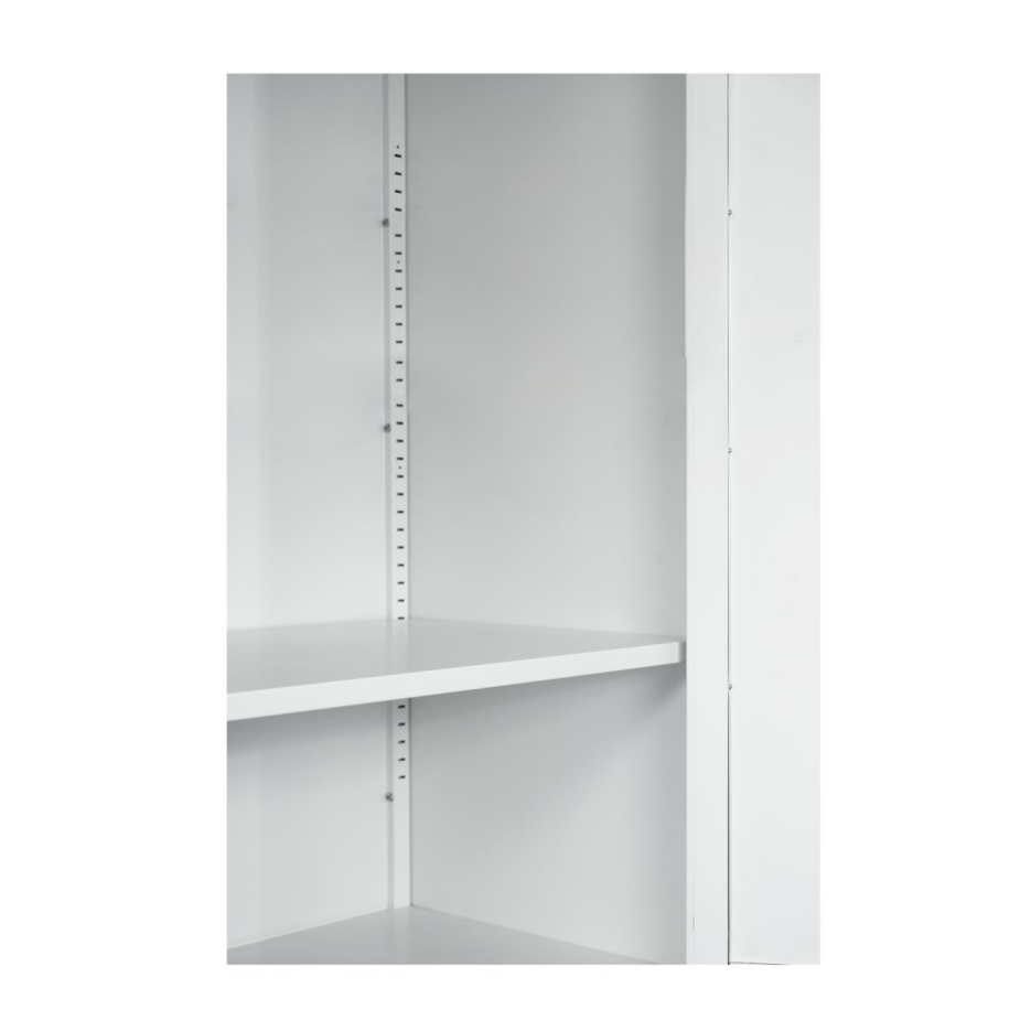 60inch Tall Metal Wardrobe Cabinet With 1 Drawer And Hanging Rod, 2 Doors Wardrobe Closet With Shelf For Bedroom, Office, Laundry Room,Entryway ,Foyer,Guesthouse White