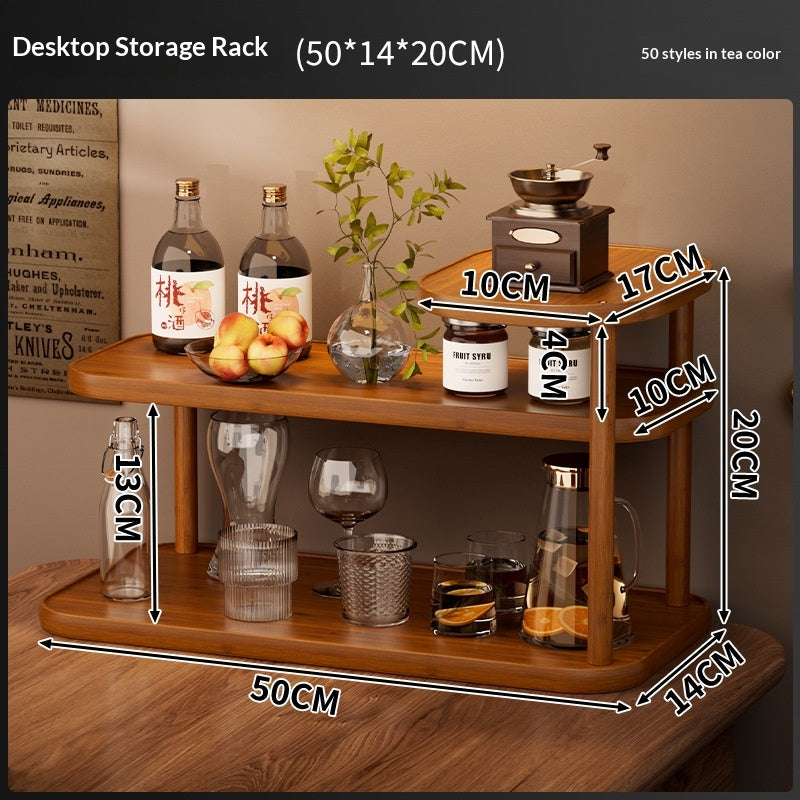 Tabletop Small Tea Set And Teacup Rack
