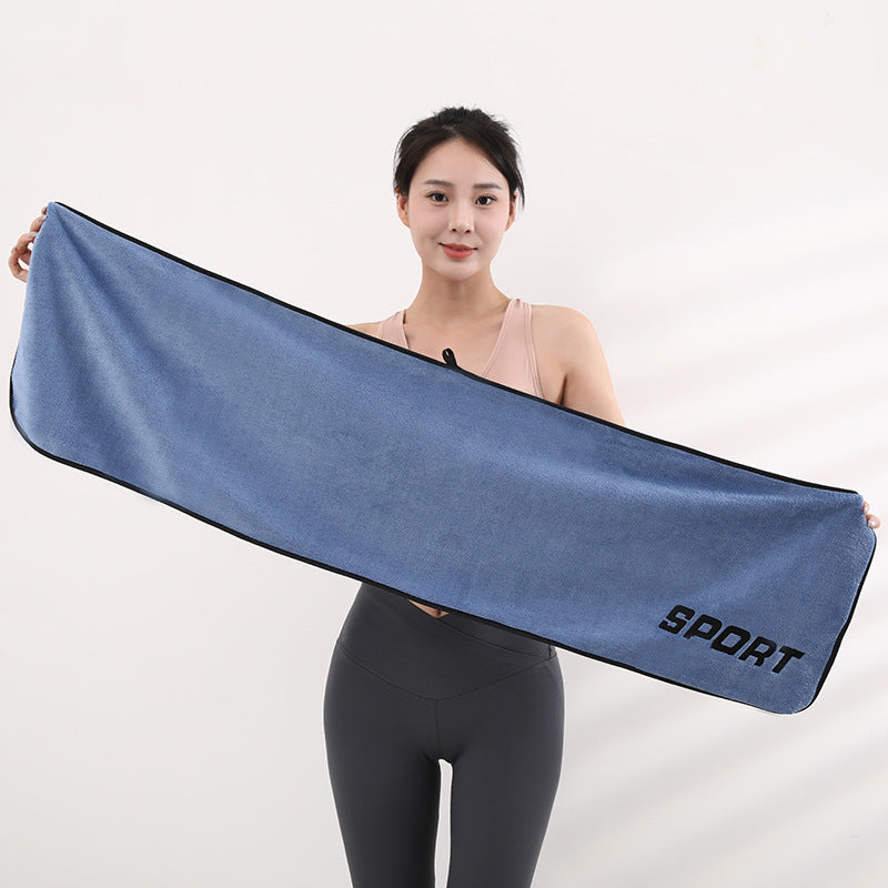 Fitness Exercise Microfiber Running Sweat-wiping Sports Towel