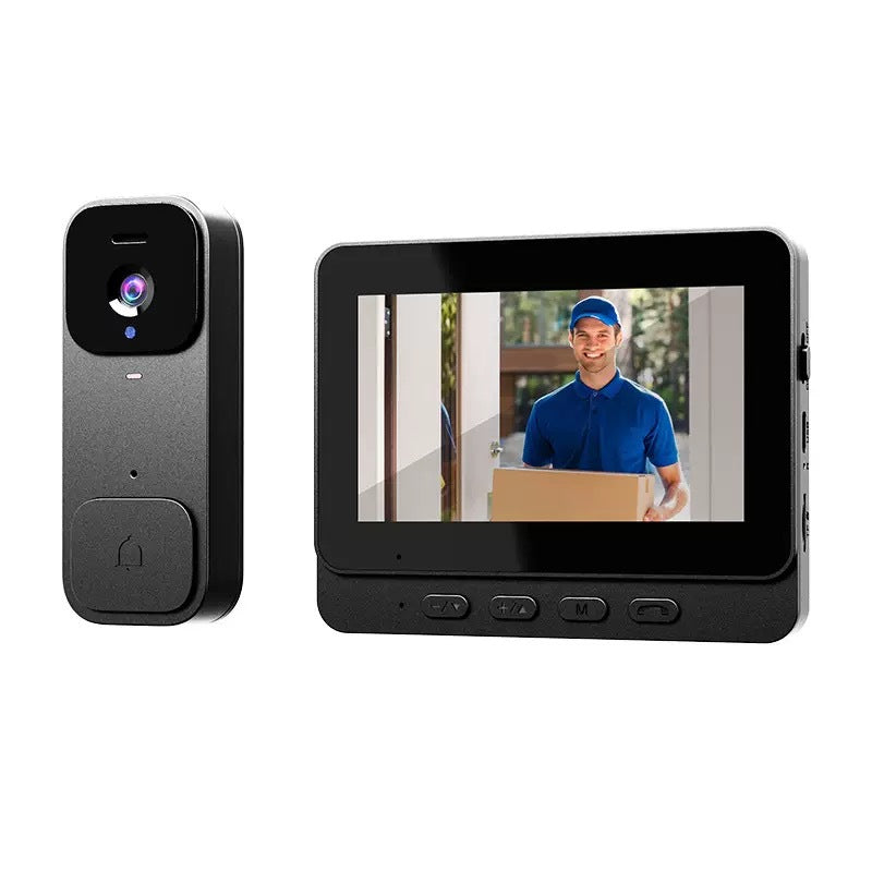 X7 Smart Video Doorbell For Home With Display Wireless Intercom