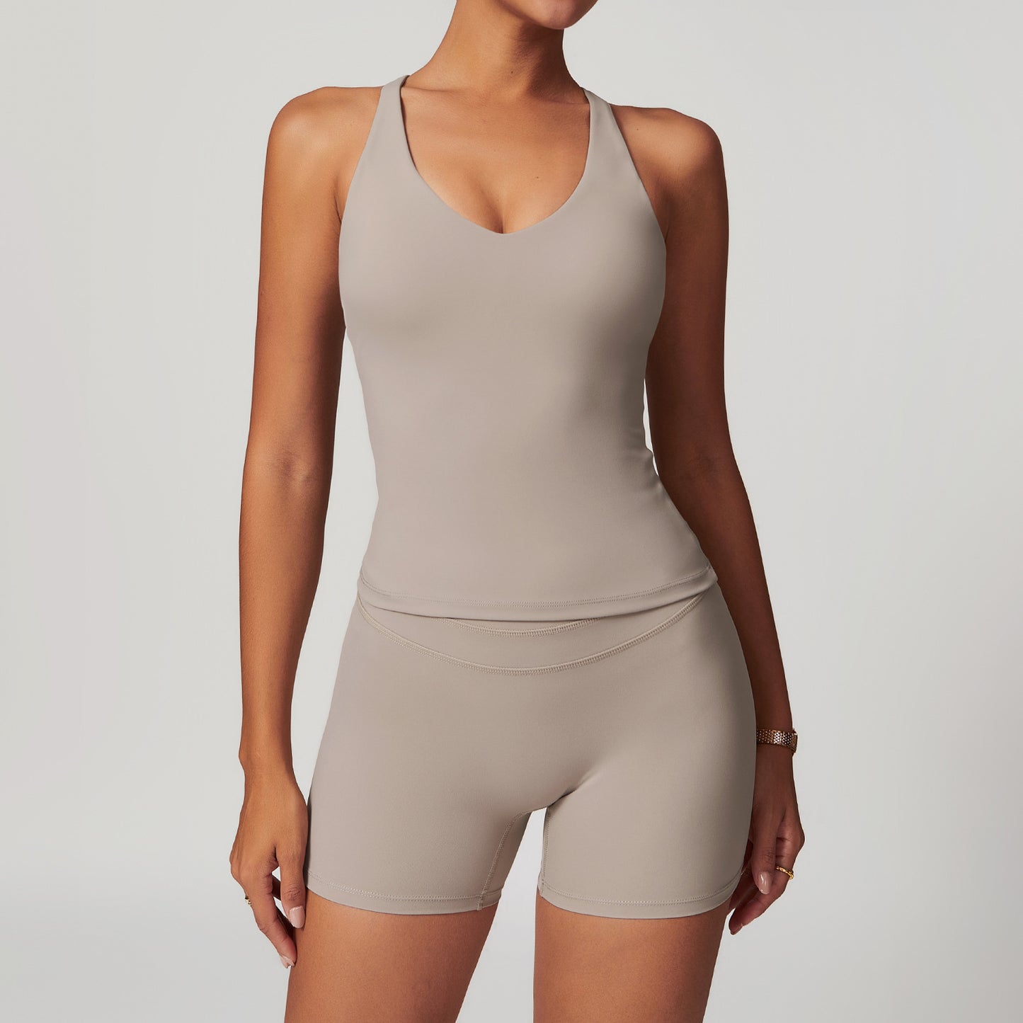 Cross Beauty Back Yoga Vest Women's Brushed Tight Yoga Jacket
