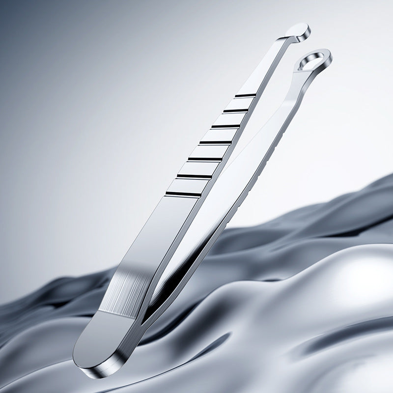 Stainless Steel Manual Nose Hair Trimmer