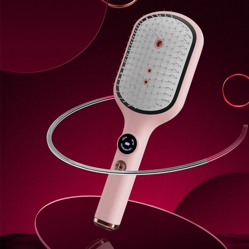 Four-in-one Beauty Comb Red Light EMS Massage Comb