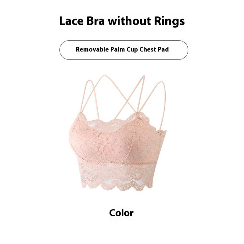 Summer Lace Tube Top Sexy Beauty Back Camisole