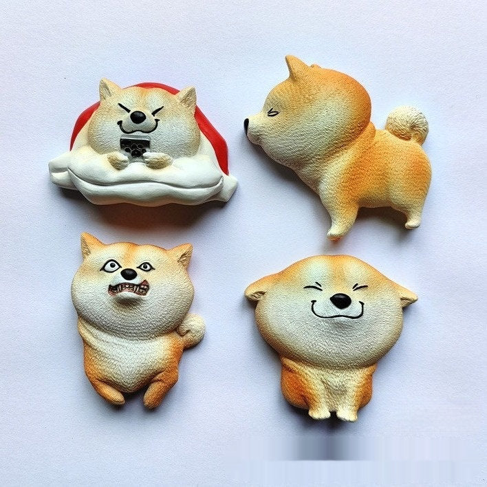 Resin Shiba Inu Cute Cartoon DIY Accessories