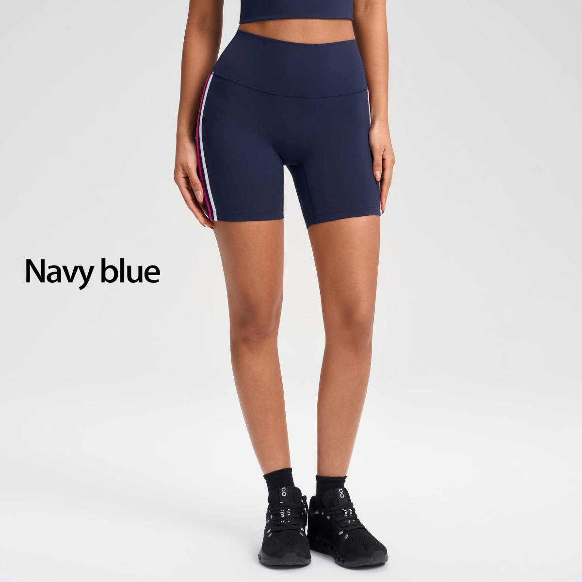 Women's Sports Shorts Summer Three-quarter Yoga Pants Outerwear Cycling Shorts High-waisted Butt-lifting Workout Shorts