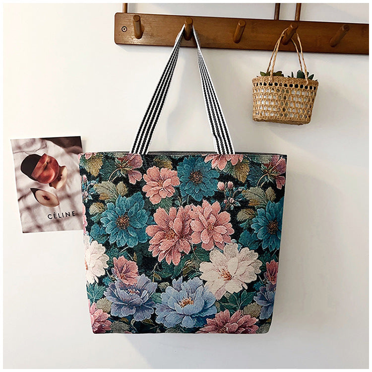 Large-capacity, New-style Fashion Canvas Bag
