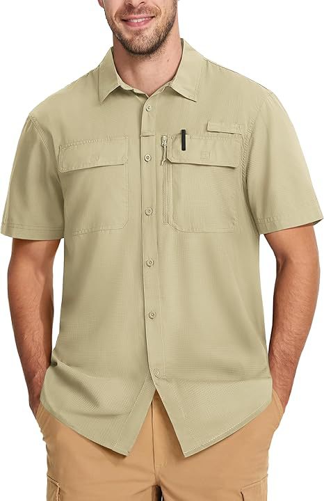 Solid-color Outdoor Quick-drying Breathable Lightweight Shirt