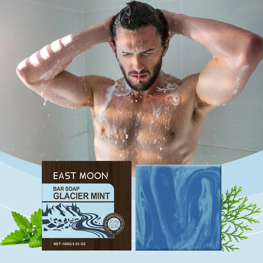 East Moon Glacier Mint Refreshing Body Cleansing Soap | Arvou