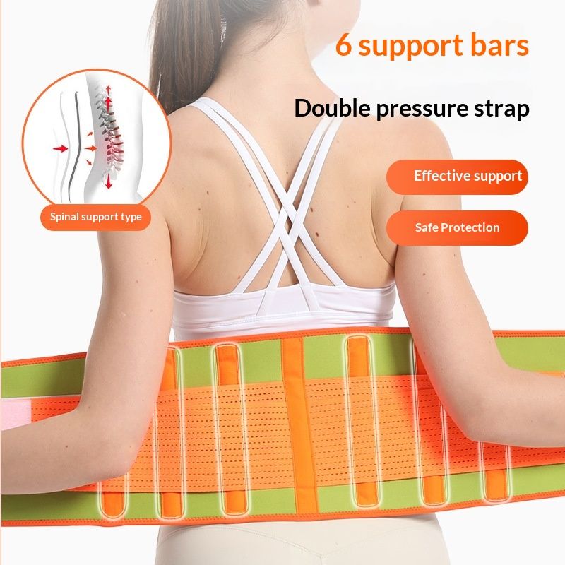 Cross-border Waist Protection Belt Fitness Sports Support Compression Waist Abdominal Shaping Breathable Lumbar Protection Spot Wholesale