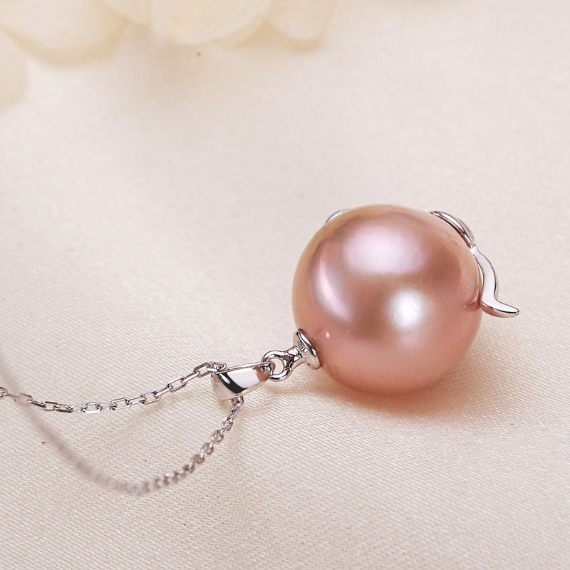 Ornament Silver Accessories Pendant Women's Necklace Teapot