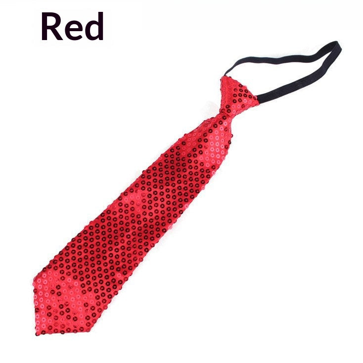 Halloween Universal Korean Version Jazz Sequin Bow Tie