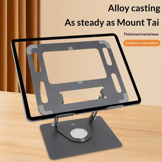 Multi-functional Computer Stand, Rotatable And Foldable Metal Cooling Base, Tablet And Laptop Holder Made Of Carbon Steel