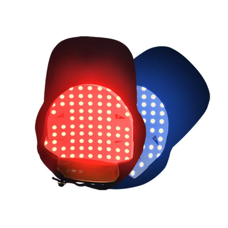 New Red-and-Blue Light Care Therapy Hair Caps