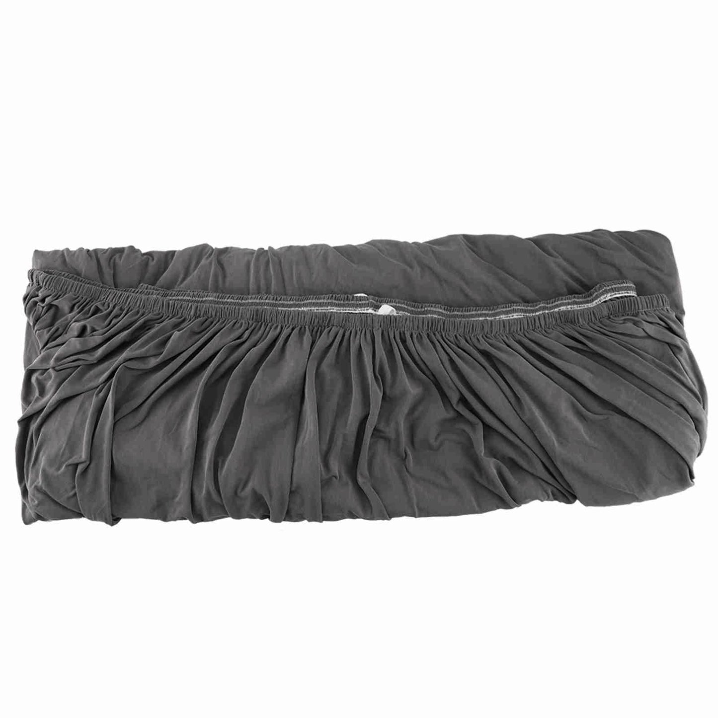 Polyester 3+2 Seat Corner Sofa Cover L Shape Slipcover Home Furniture Protector (Gray)