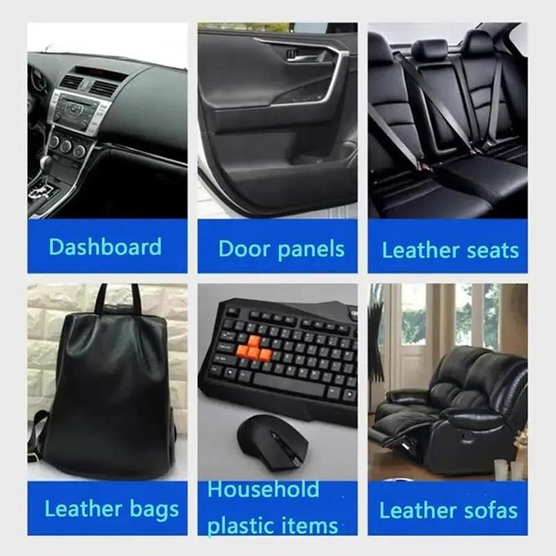 Leather Care Cleaning Paste Multifunctional Leather Polishing Care Cream Lasting Effect Car Interior Refinisher