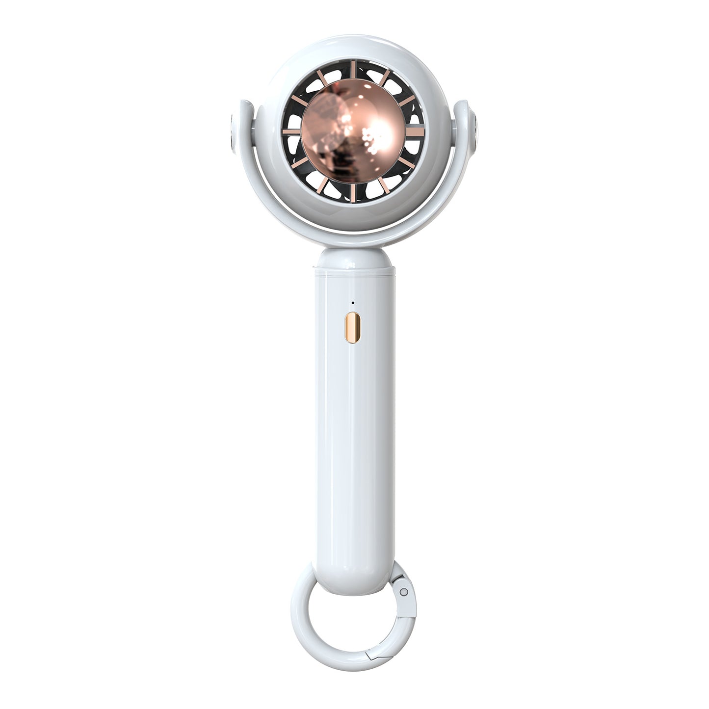 Digital Display Cooling Fan Desktop Bracket Ice Compress Small Handheld Fan