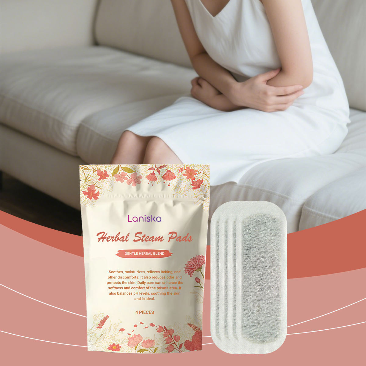 Women's Health Nursing Adhesive Bandage Mild Ingredients Care