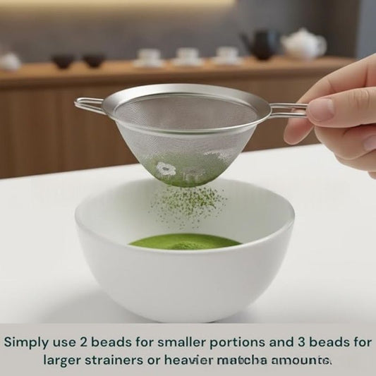 Matcha Sifter And Cherry Blossom Tea Accessory Food-grade Stainless Steel