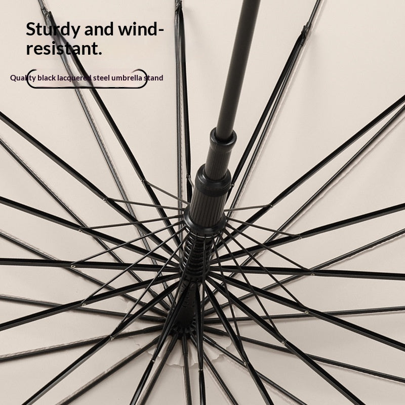 Atmospheric Korean-style Long-handled Umbrella