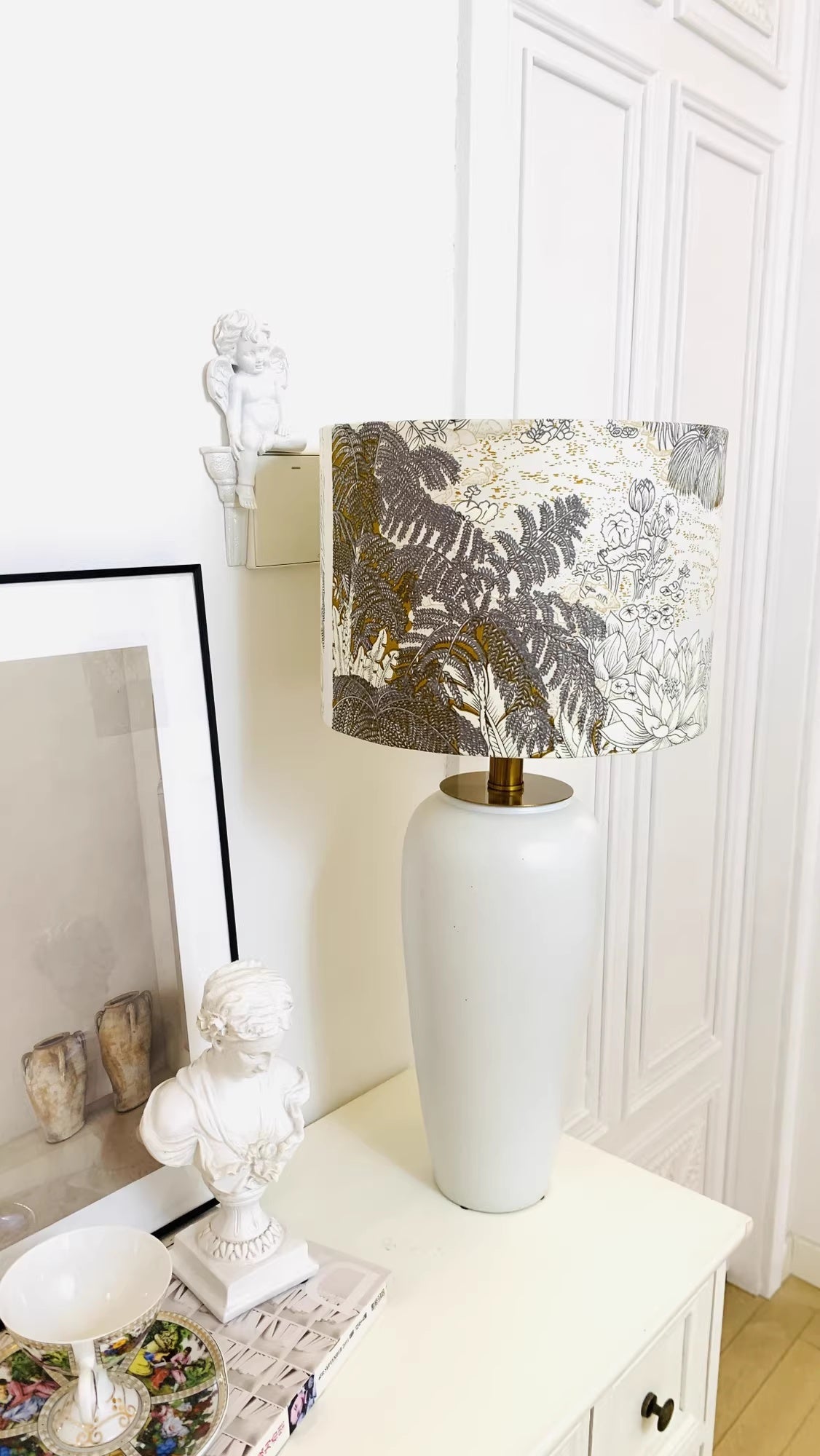 French-style Ceramic Creative Smart Table Lamp