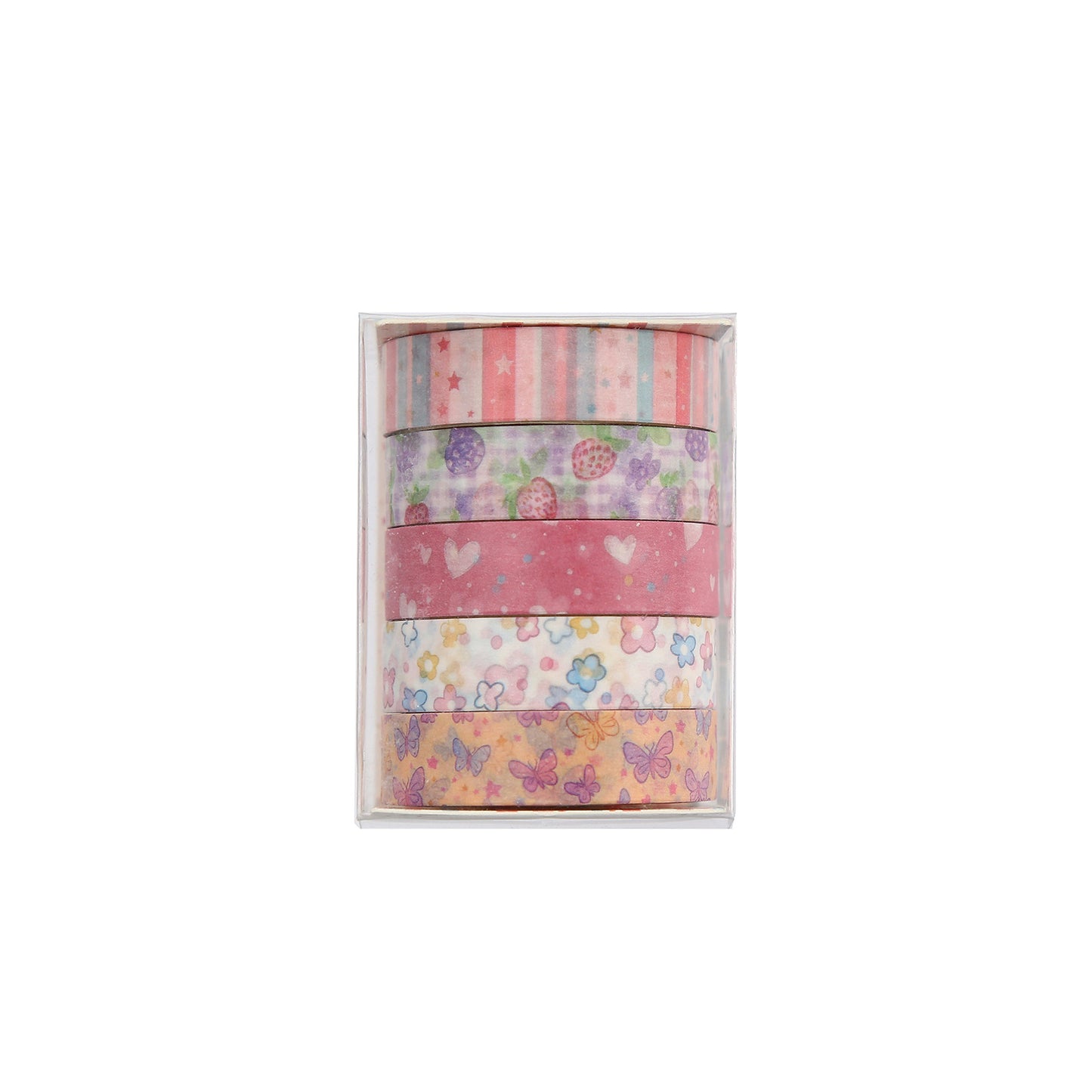 Floral Collage Diary Stickers Korean Ins