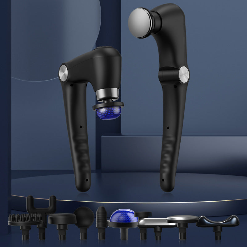 Fitness Muscle Relaxation Massager With Hot And Cold Compresses And Multi-level Adjustable Myofascial Release Gun