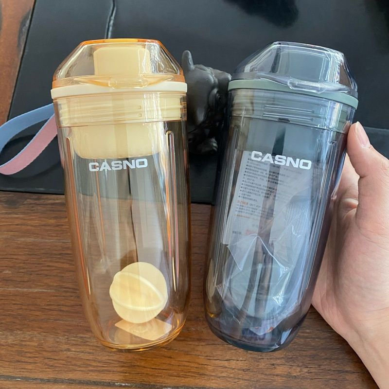 Shaker Bottle Fitness Water Bottle Protein Powder Mixing Cup