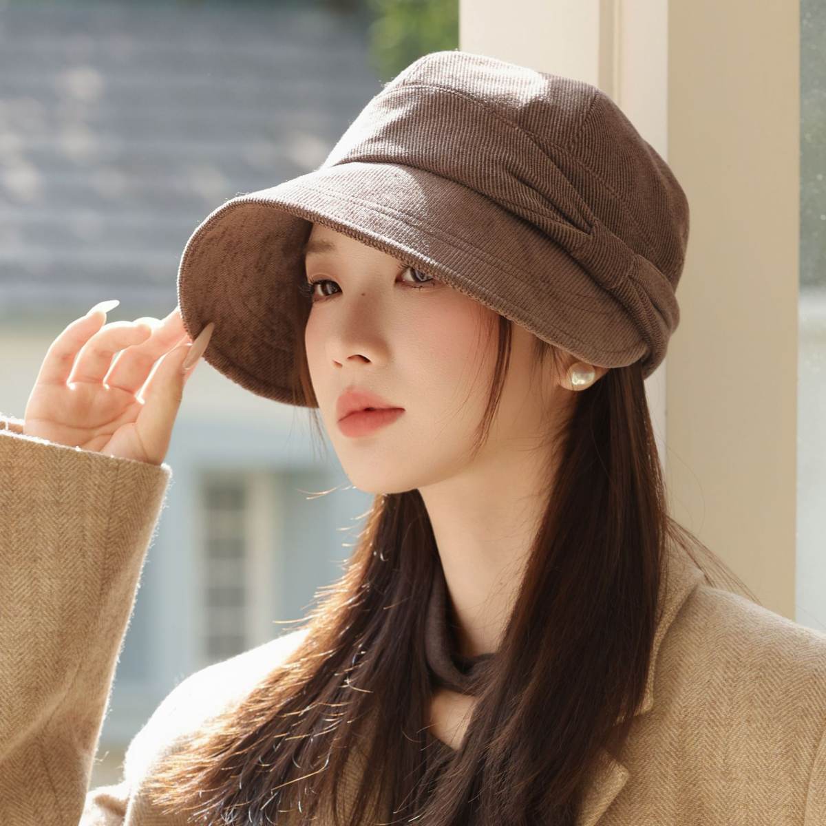 Stylish Versatile Bucket Hat Korean-style And Warm