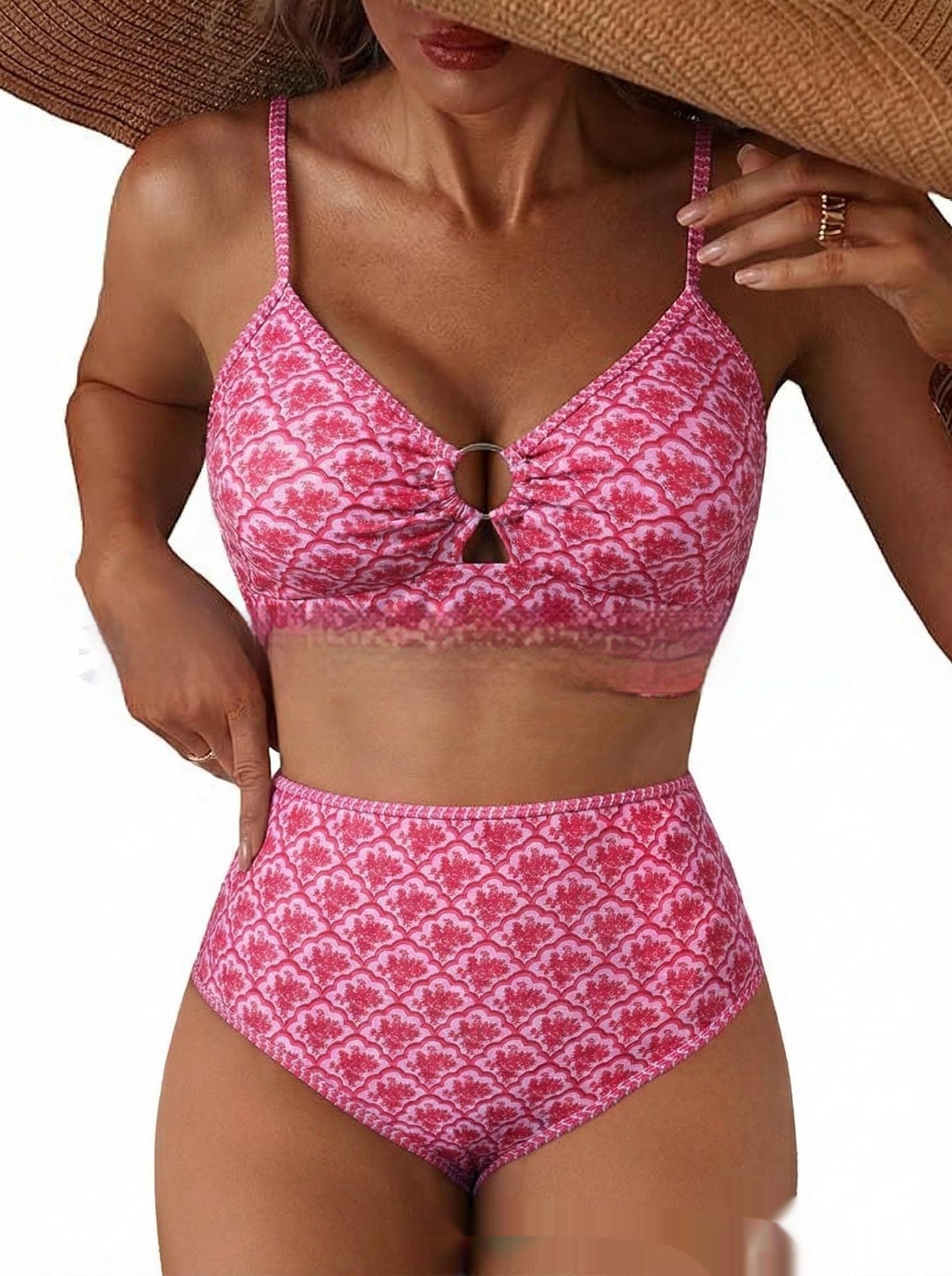 New Womens Figure-hugging Bikini Set