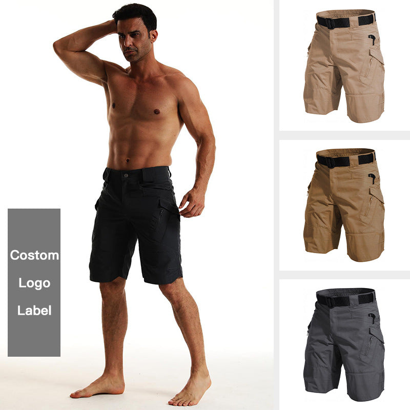 European And American Hot Selling Men's Summer Breathable Comfortable Breathable Quick-drying Tactical Sports Shorts Outdoor Mountaineering Shorts