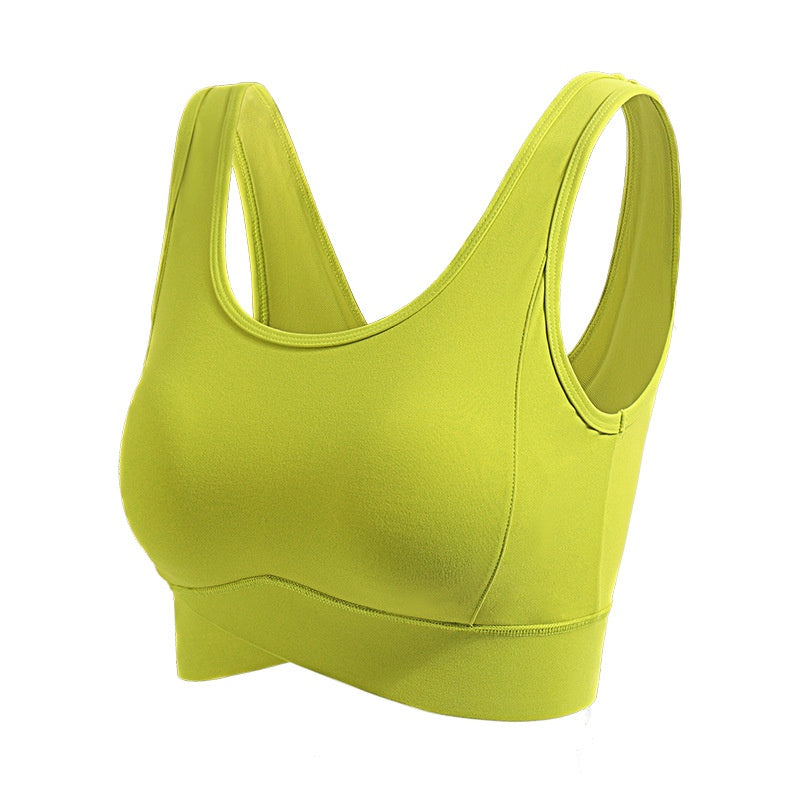 High-intensity Shockproof Running Fitness Bra Pilates Yoga Vest