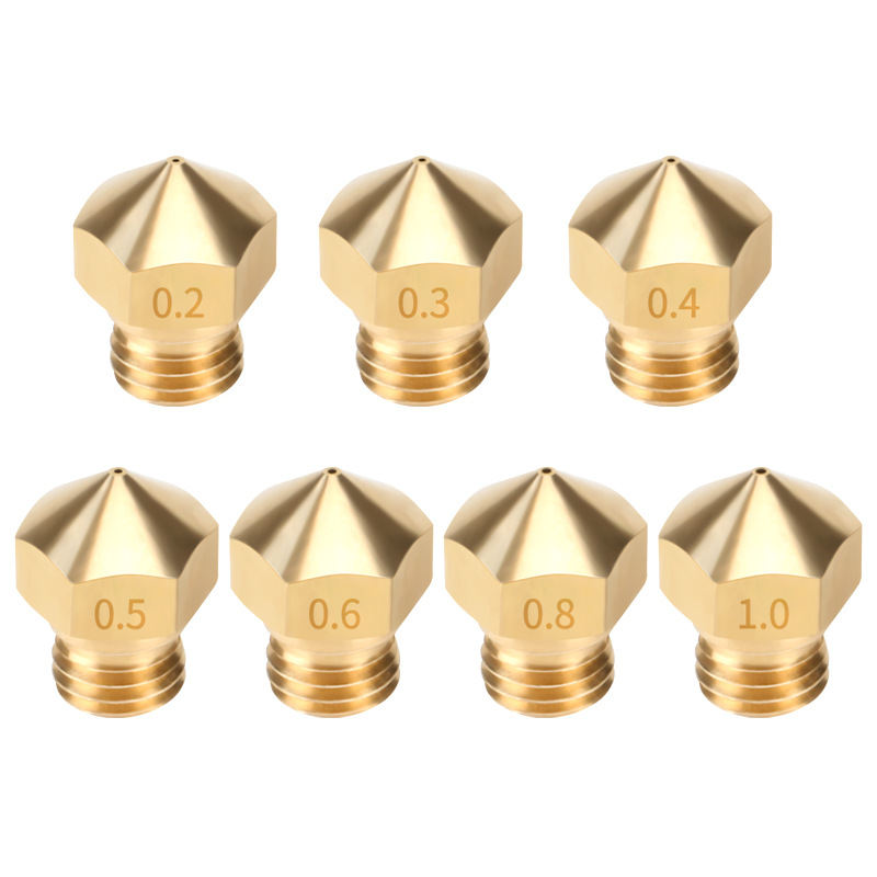 E3d Printer Accessories Brass Stainless Steel Mk10 Nozzle