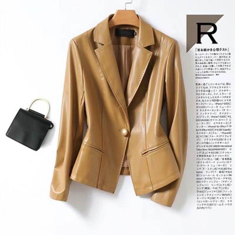 Women's Short Short Korean-style Slim-fit Jacket