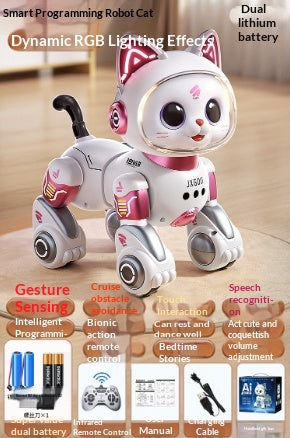 Smart Doraemon Toy Car Remote-Controlled Multi-Functional Little Car