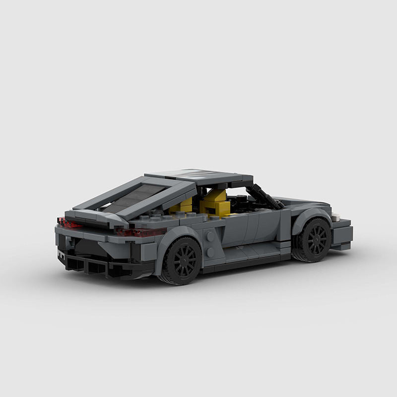 Luxury Racing Car Sports Car Model Small Particle Puzzle Assembled Building Block Toys
